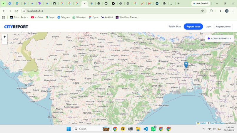 CityReport – screenshot 1