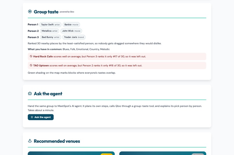 MeetSpot: Group Taste Fairness – screenshot 2