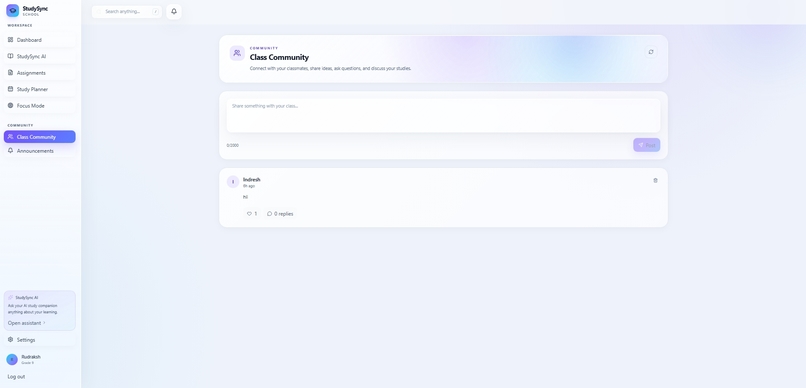 StudySync – screenshot 3