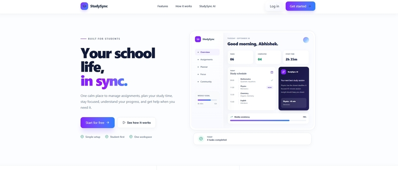StudySync – screenshot 6
