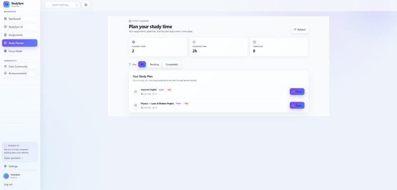 StudySync – screenshot 9