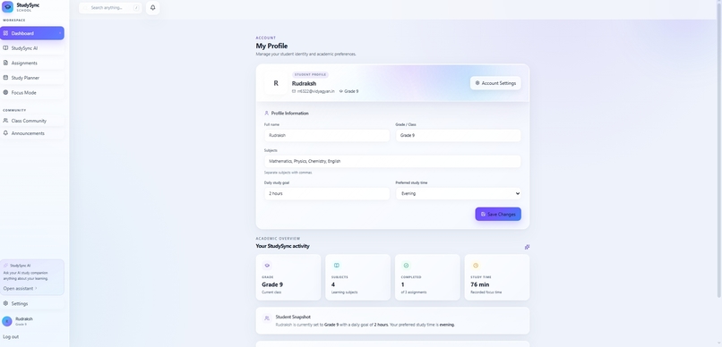StudySync – screenshot 10