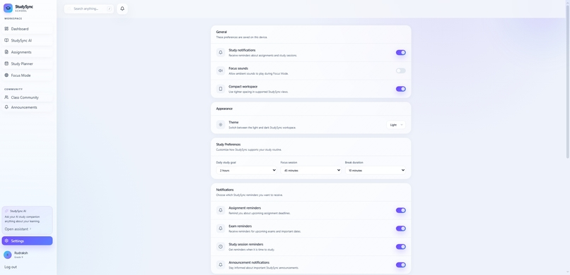 StudySync – screenshot 11