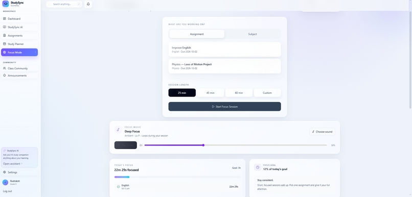 StudySync – screenshot 12
