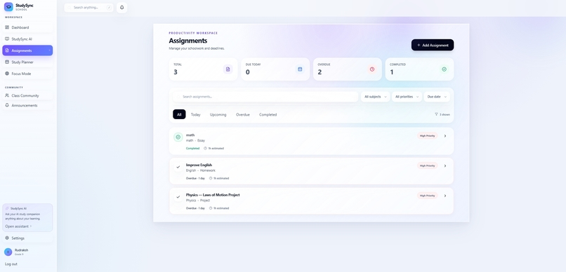 StudySync – screenshot 14