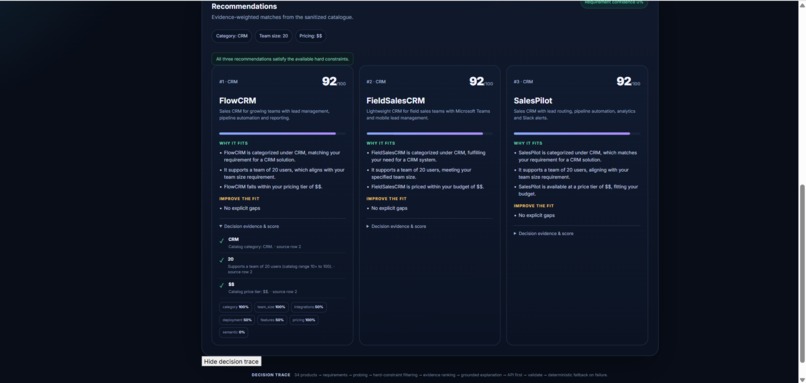 SageMatch – screenshot 1