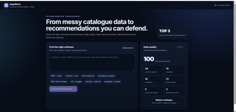 SageMatch – screenshot 2