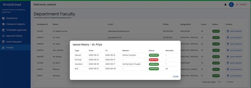 SmartSched – screenshot 9
