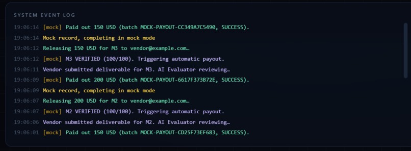 AgentEscrow – screenshot 6