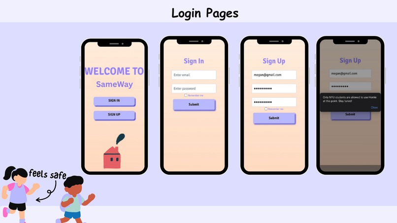SameWay – screenshot 2