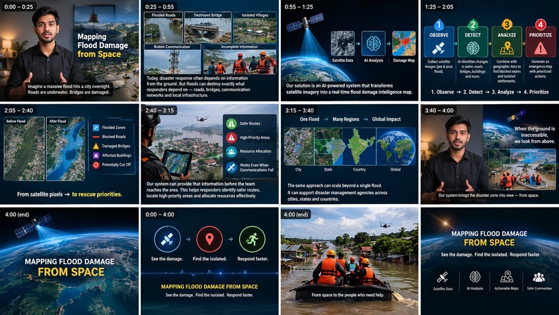 Mapping Flood Damage from Space – screenshot 1