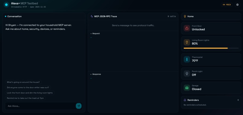 Alexa+ MCP Testbed – screenshot 4