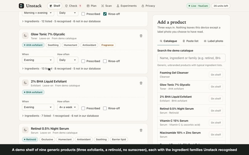Unstack – screenshot 1