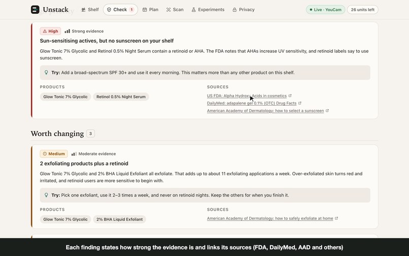 Unstack – screenshot 2
