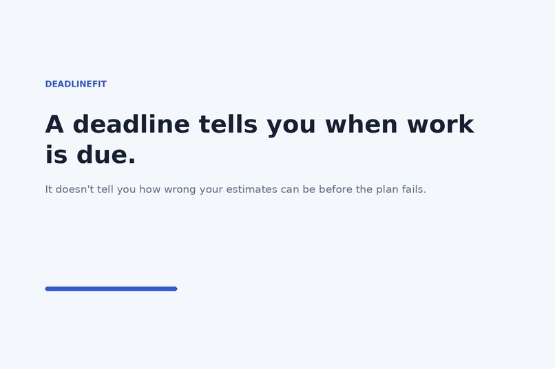 DeadlineFit – screenshot 2