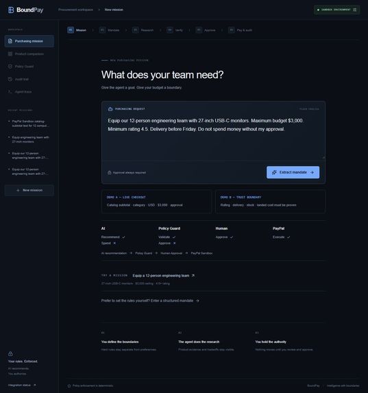 BoundPay – screenshot 2