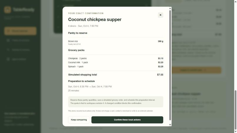 TableReady – screenshot 3