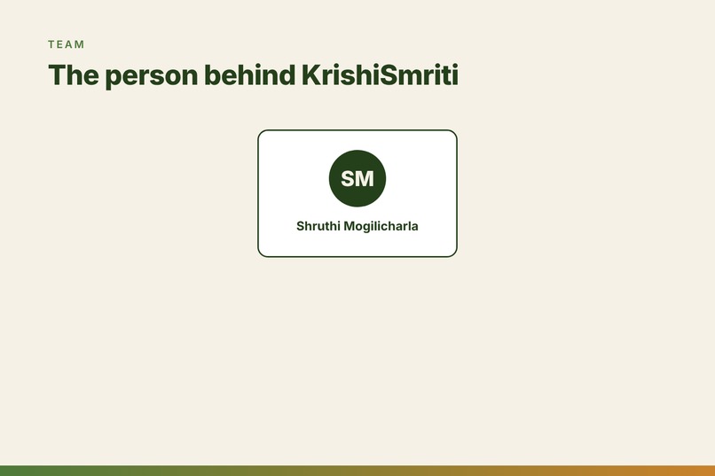 KrishiSmriti: Alexa+ Farm Advisor That Remembers Every Plot – screenshot 15