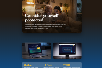 fill the blanks Tellsign: AI Scam Detection & Protection