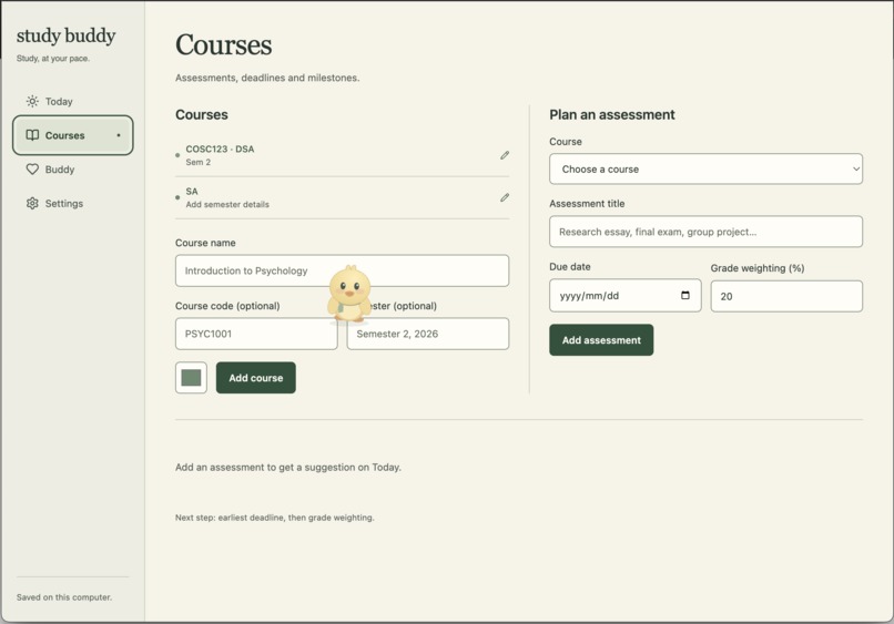 Study Buddy – screenshot 2