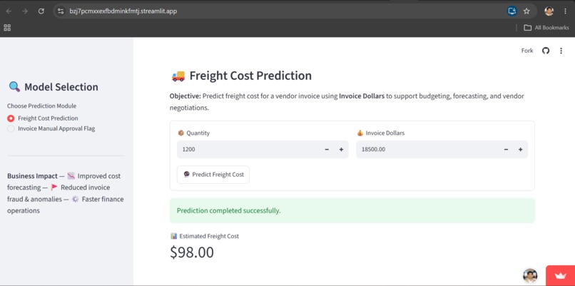 Vendor Invoice Portal – screenshot 2