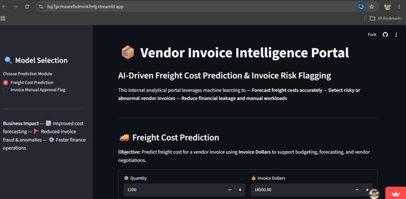 Vendor Invoice Portal – screenshot 3