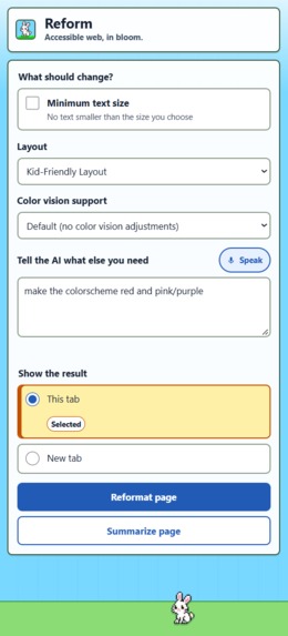 Reform – screenshot 1
