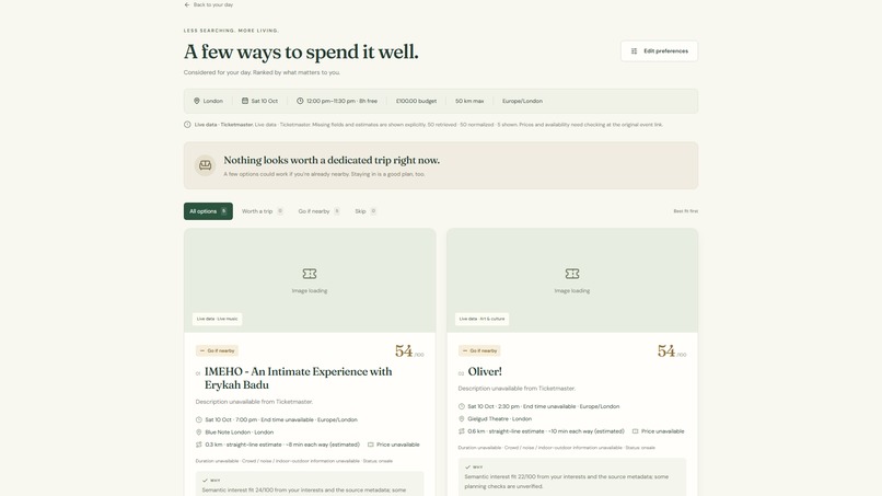 WorthGoing – screenshot 3