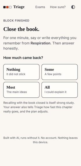 Triage – screenshot 4