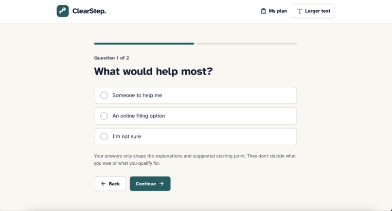 ClearStep – screenshot 3