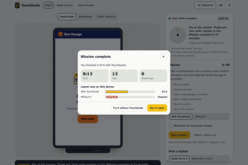 TouchGuide – screenshot 3