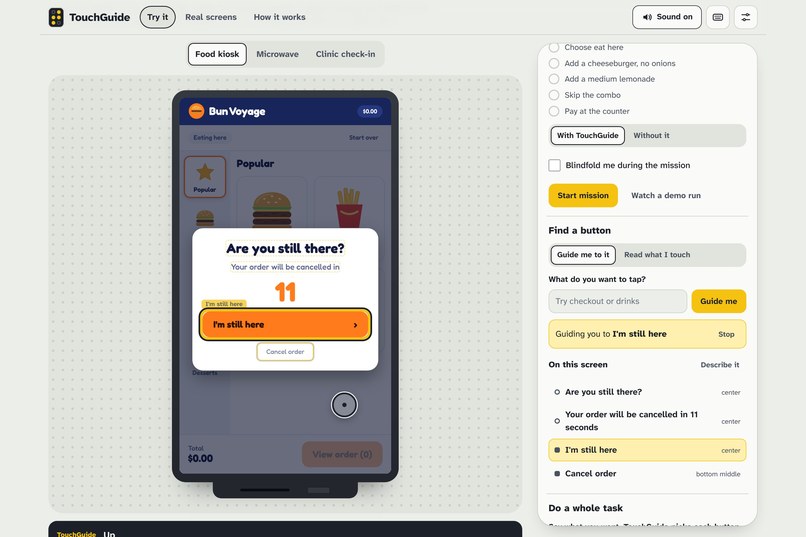 TouchGuide – screenshot 4