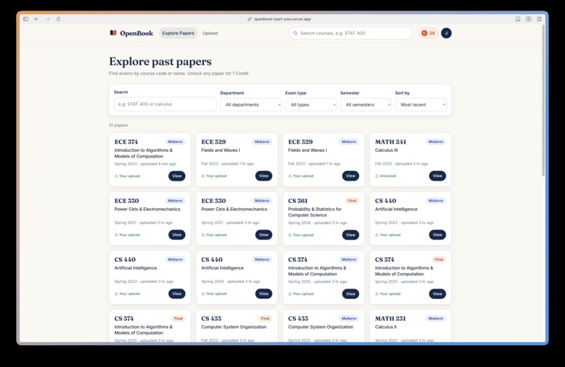 OpenBook – screenshot 3