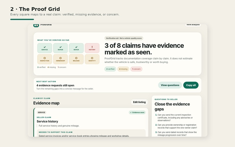 ProofGrid – screenshot 2