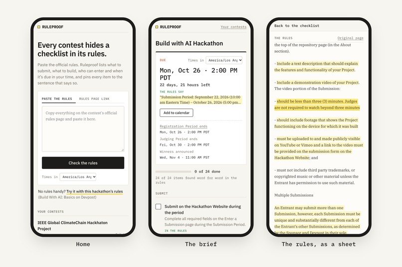 Ruleproof – screenshot 5