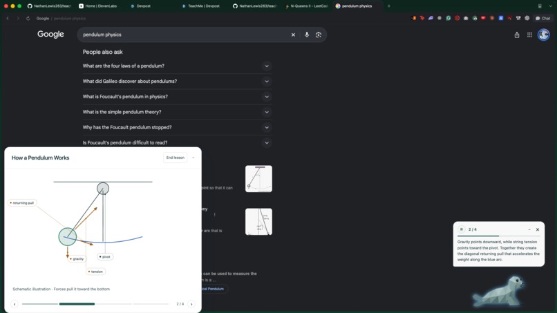 TeachMe – screenshot 1