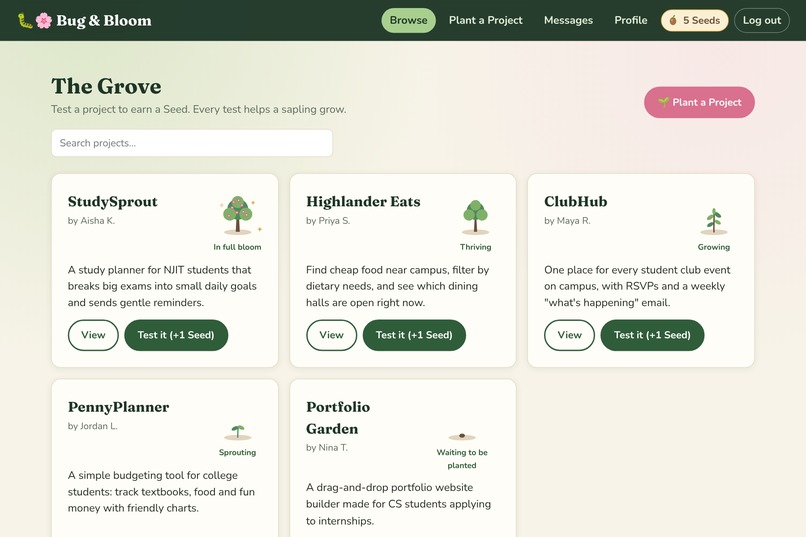 Bug & Bloom – screenshot 2