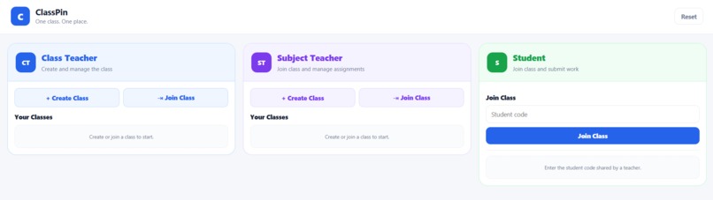 ClassPin – screenshot 1