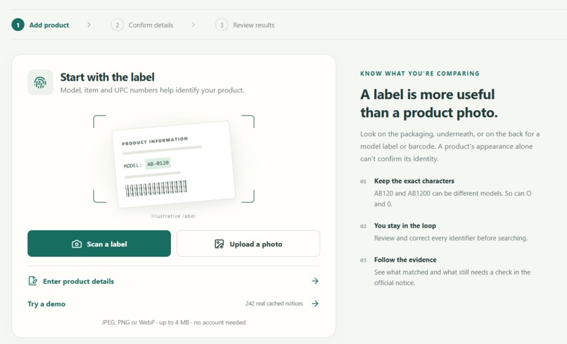 ReCallout – screenshot 2