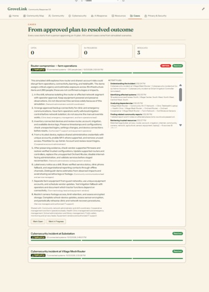 GroveLink – screenshot 2