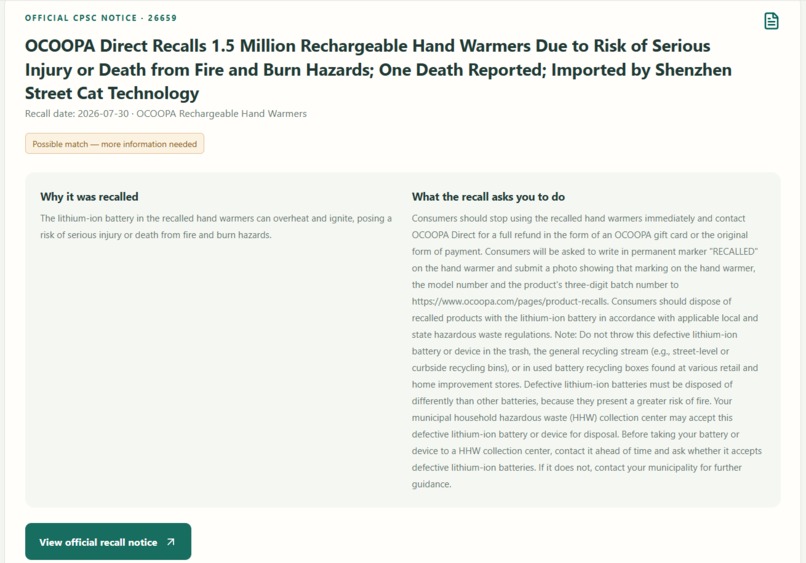 ReCallout – screenshot 3