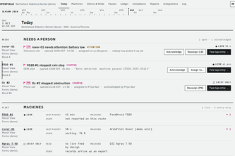 OpenField: one evidence ledger for farm drones and robots