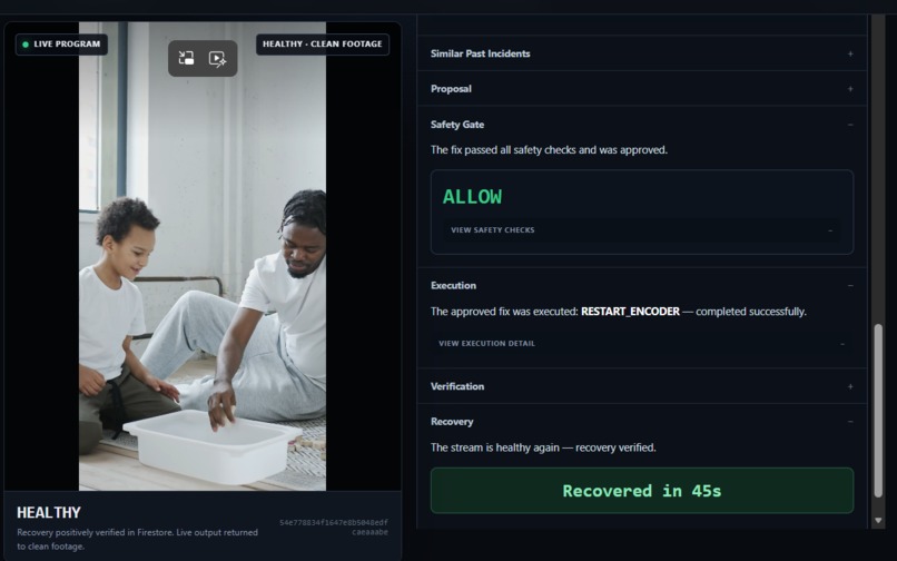 MediaOps CoPilot — Autonomous Incident Responder – screenshot 3