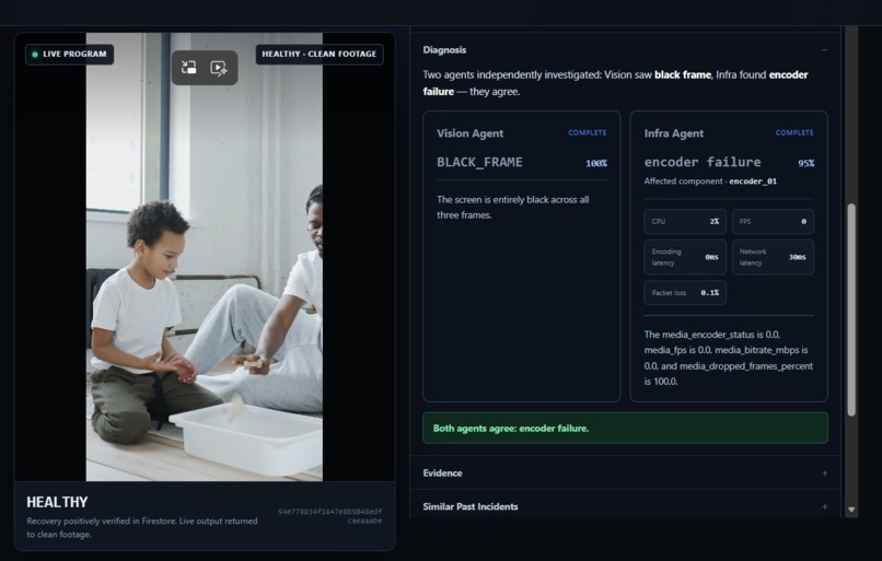 MediaOps CoPilot — Autonomous Incident Responder – screenshot 2