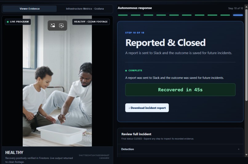 MediaOps CoPilot — Autonomous Incident Responder – screenshot 4