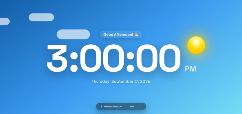 Digital Clock Screensaver – screenshot 4