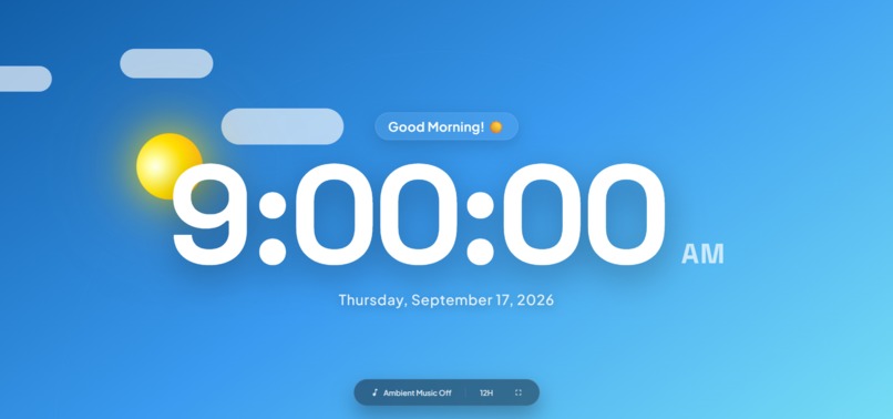 Digital Clock Screensaver – screenshot 6
