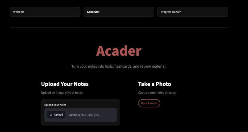 Acader – screenshot 2