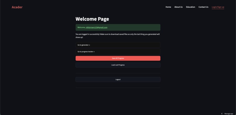 Acader – screenshot 7