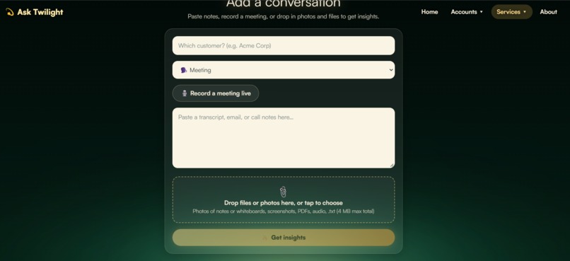 Ask Twilight – screenshot 2